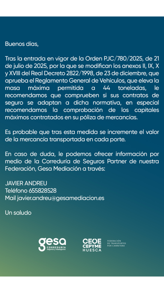 GESA Mediacion - Seguro 44T